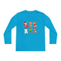 Dabbing Santa Crew Youth Long Sleeve Tee