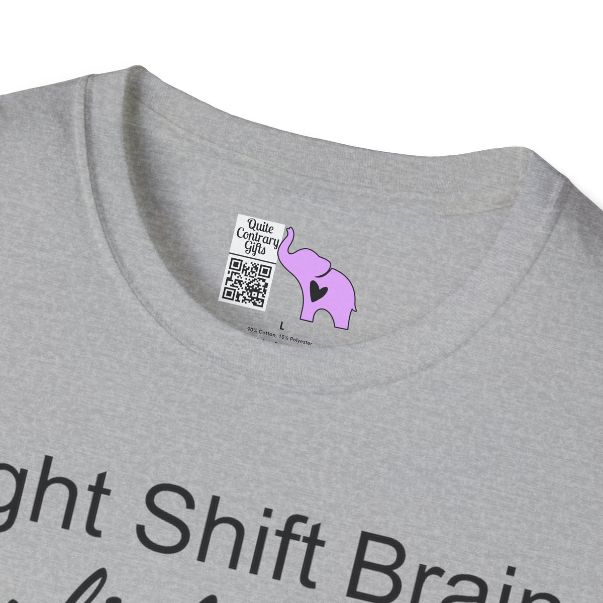 Night Shift Brain Daylight Eyes Handoff Note Same Good Nurse Adult T-shirt
