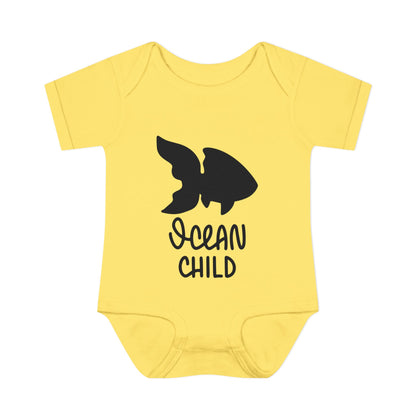 Ocean Child Infant Baby Rib Bodysuit