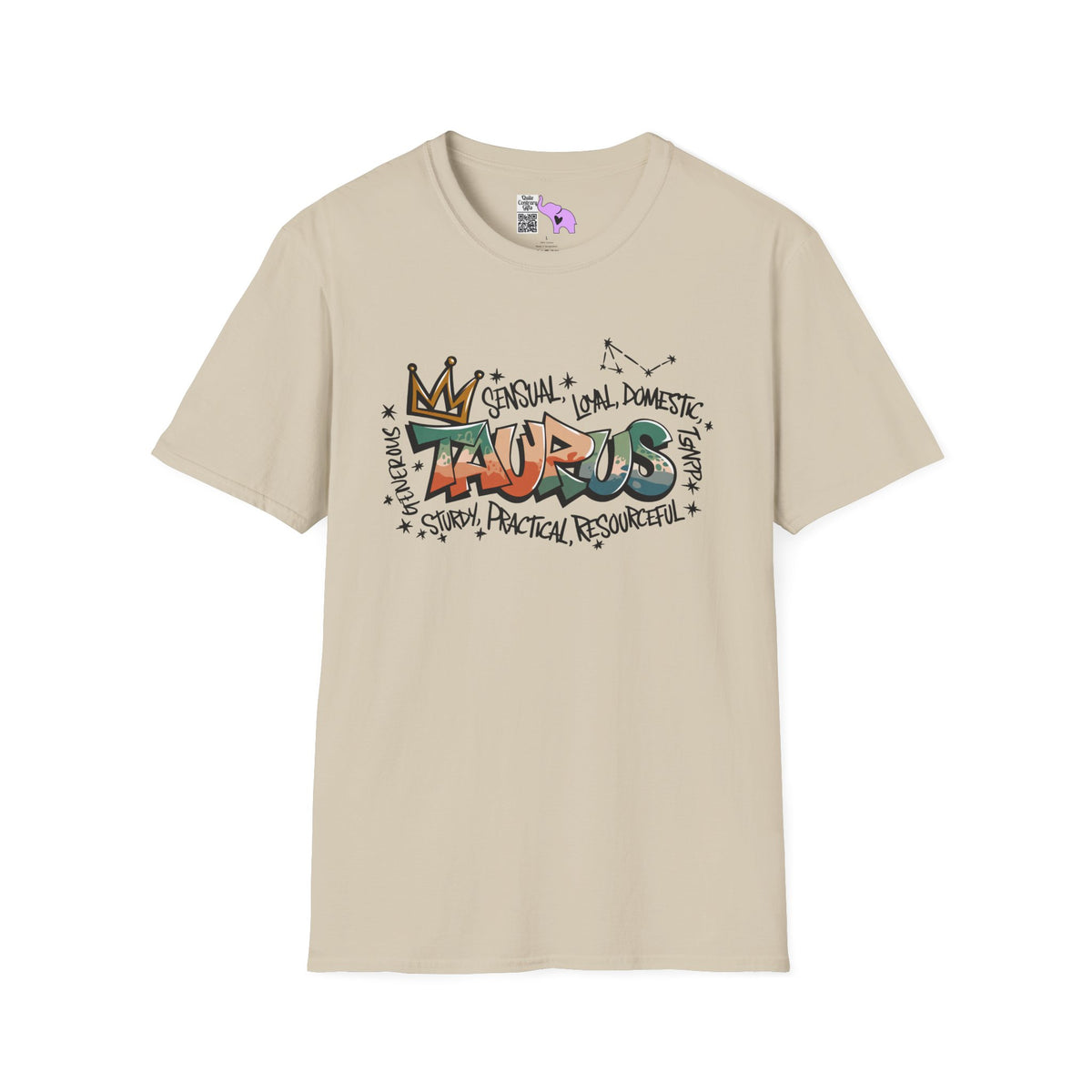 Taurus Street Art Adult T-shirt