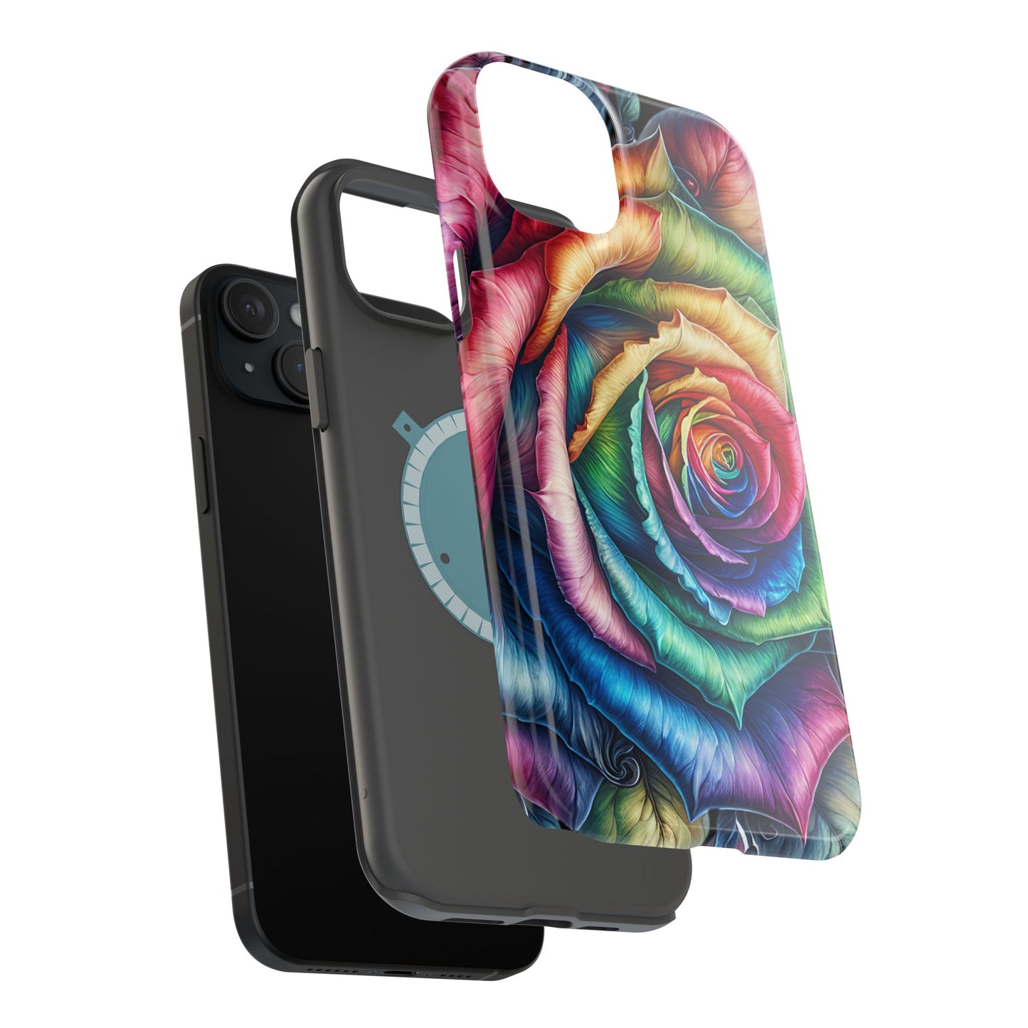 Colorful Rose MagSafe® Compatible Tough Case for iPhone
