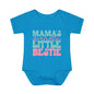 Mama's Dramatic Little Bestie Baby Rib Bodysuit