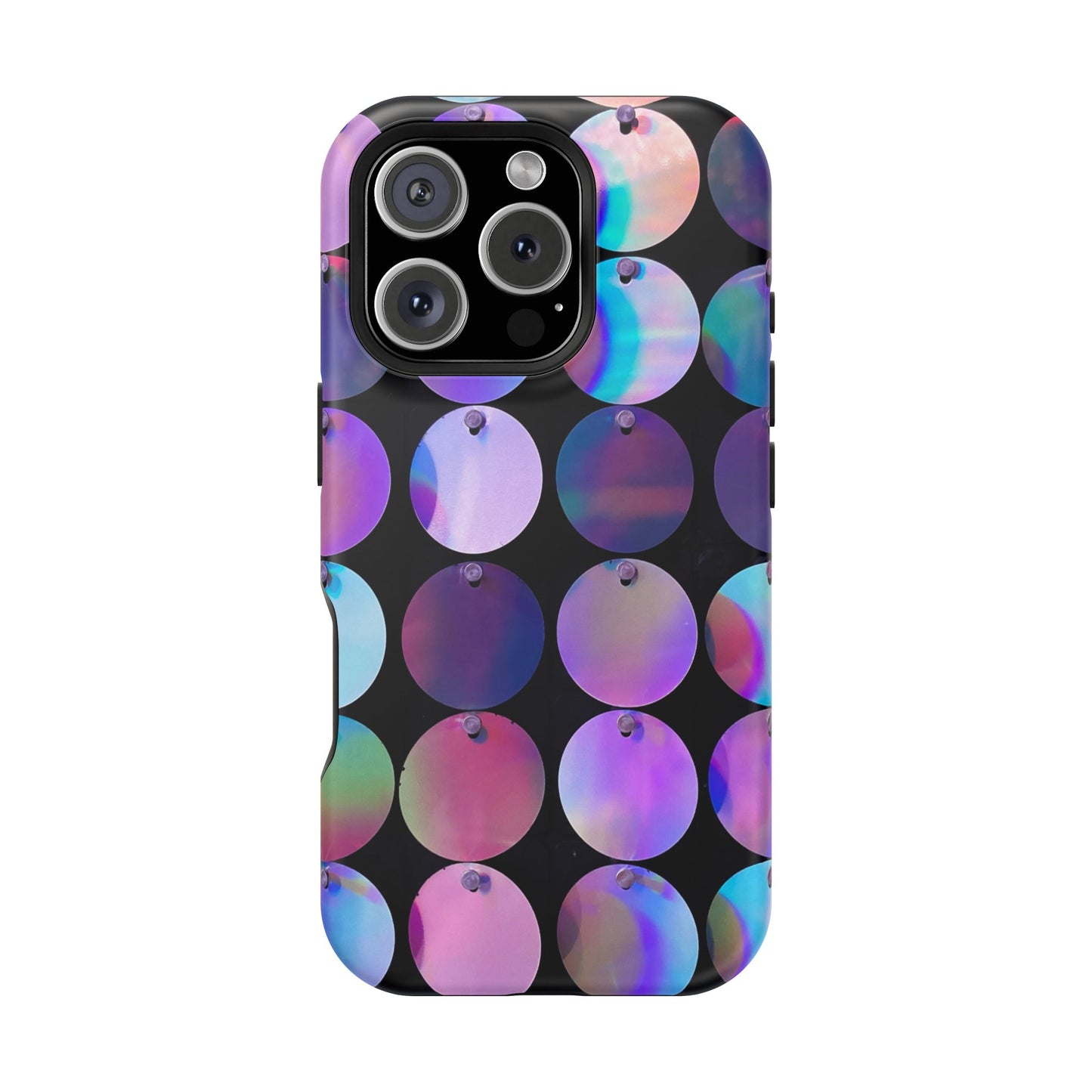 Opal Glow Sequins MagSafe® Compatible Tough Case for iPhone