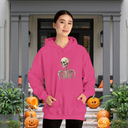 Skeleton Person Heavy Blend™ Hooded Sweatshirt