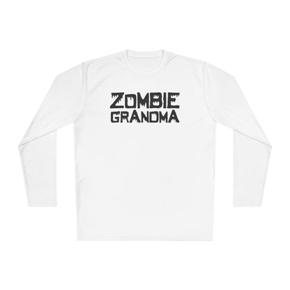 ""Zombie Grandma Adult Long Sleeve Tee