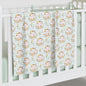 Monkey in Bloom Baby Swaddle Blanket