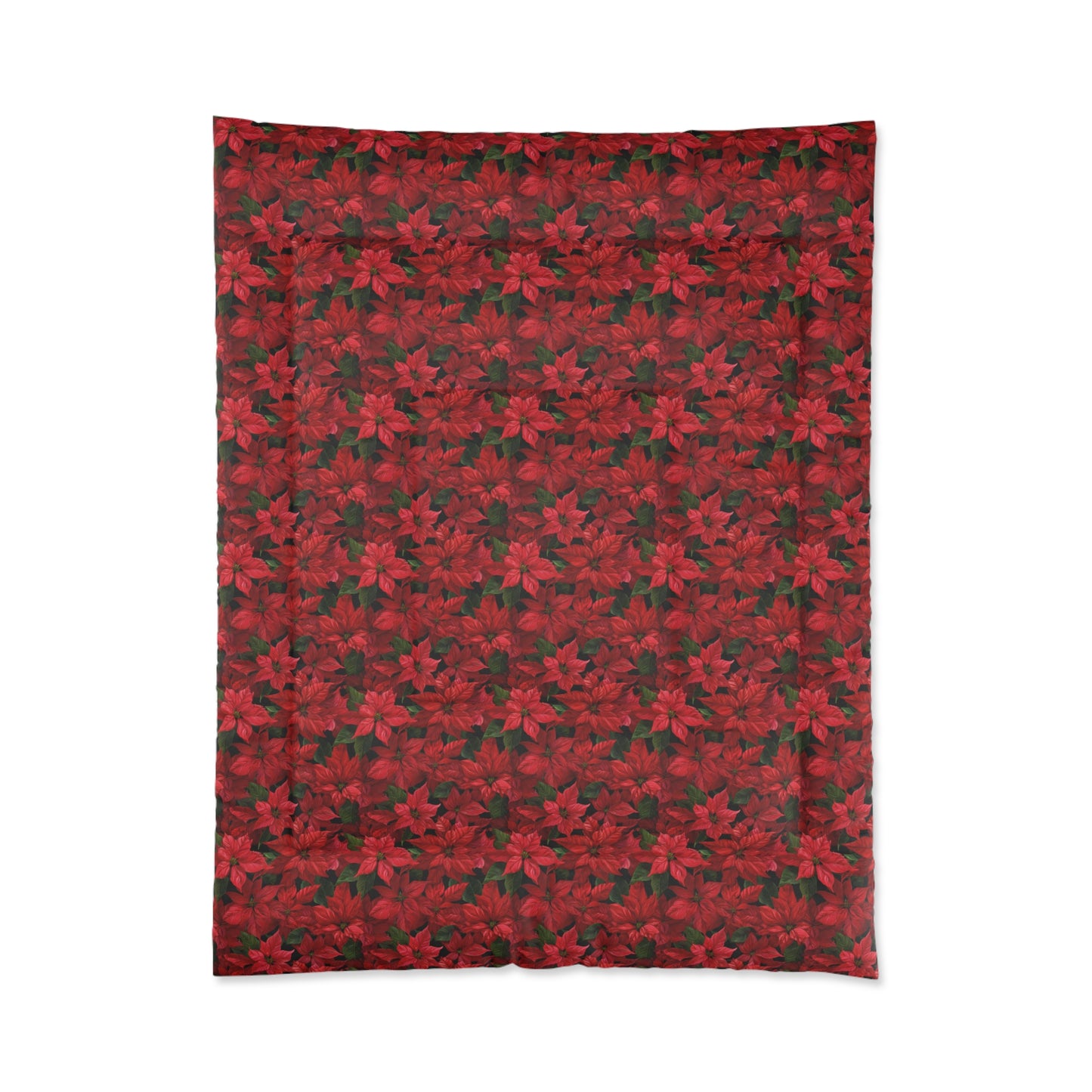 Crimson Noel Garden Comforter