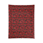 Crimson Noel Garden Comforter