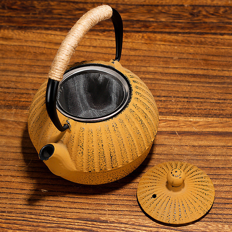 Cast Iron Pumpkin Kettle