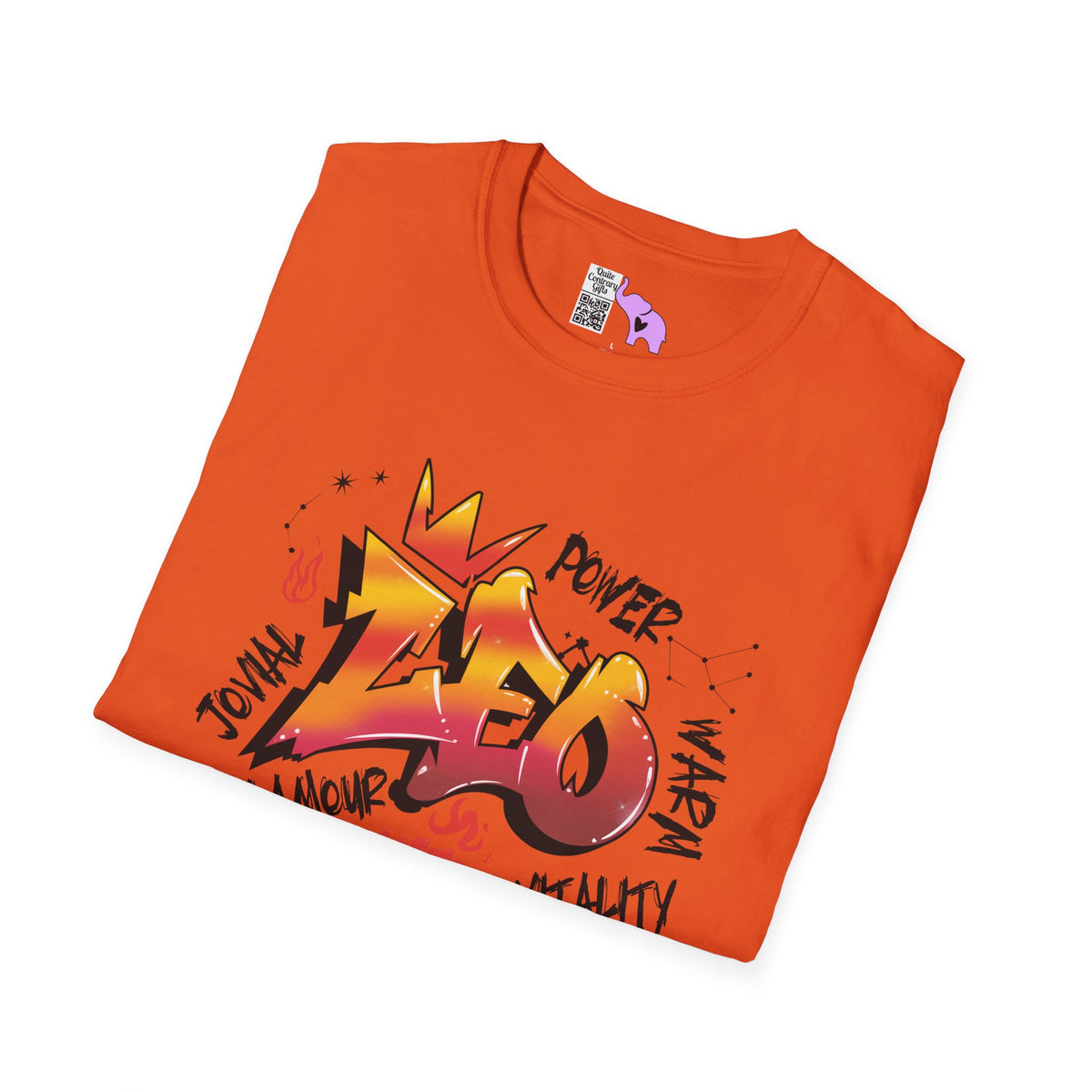 Leo Street Art Adult T-shirt
