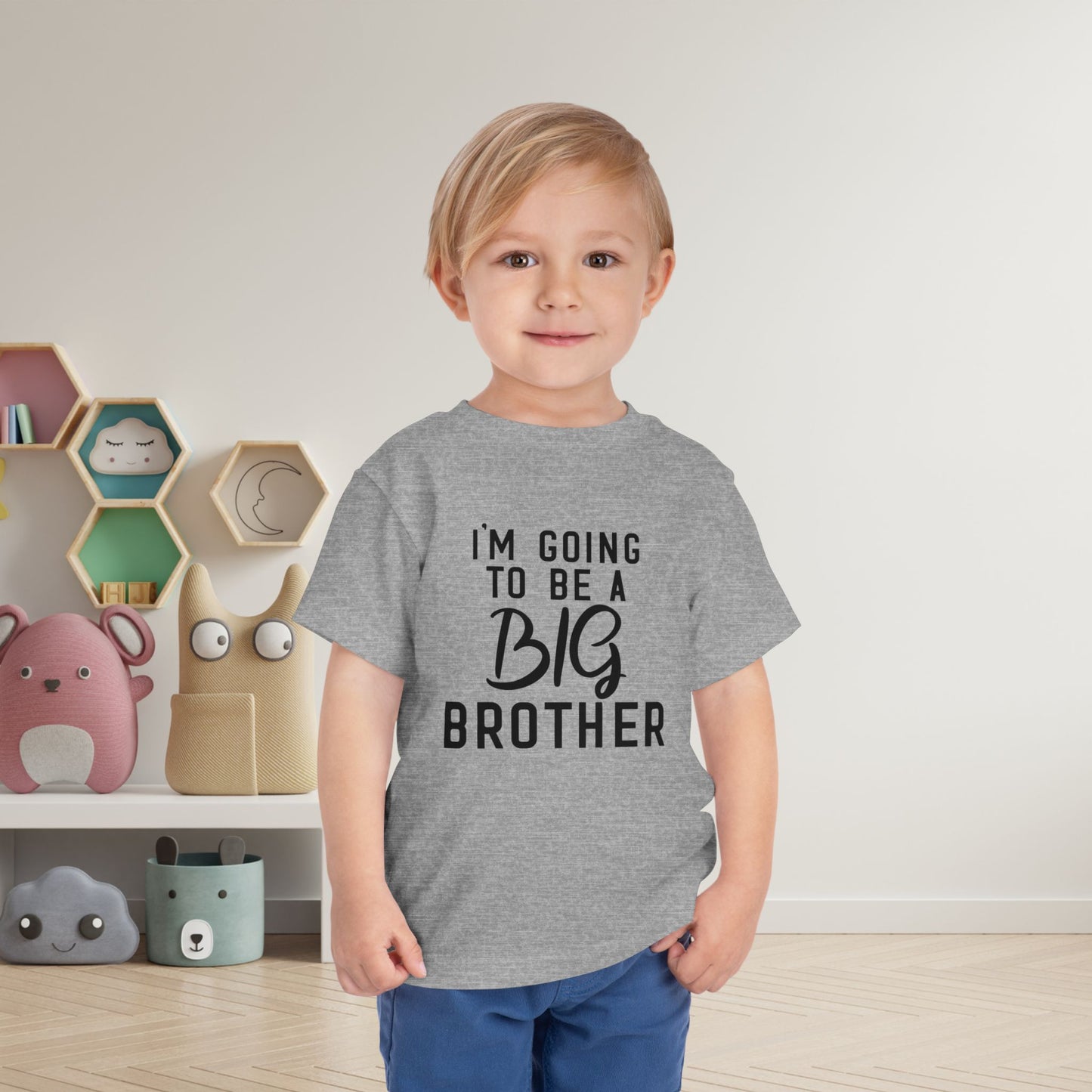 I'm Going To Be A Big Brother (Script) Toddler Tee