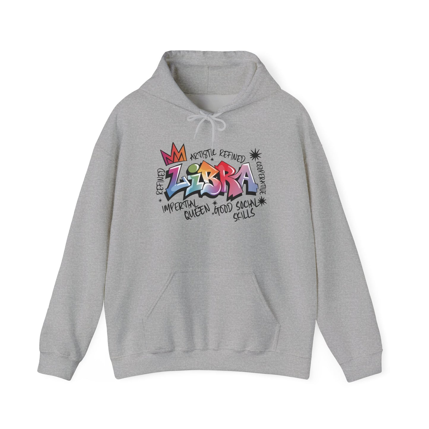 Libra Street Art Heavy Blend™ Hooded Sweatshirt