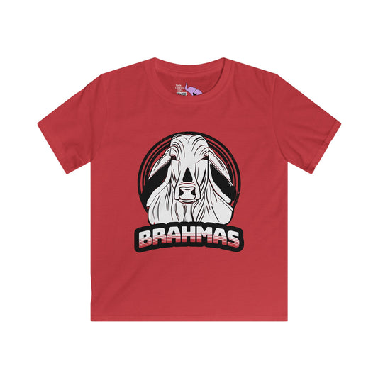 Brahmas Circle Youth Softstyle Tee