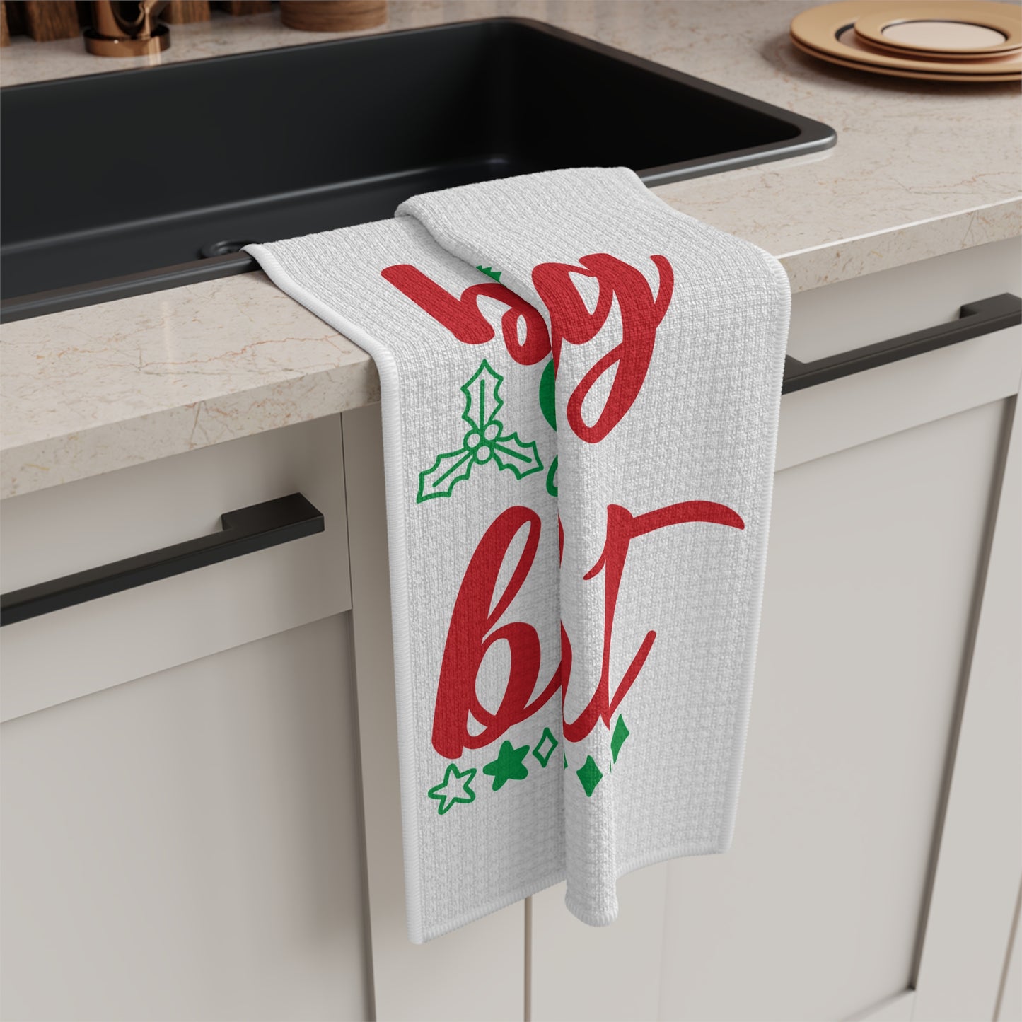 Baking Spirits Bright Microfiber Tea Towel