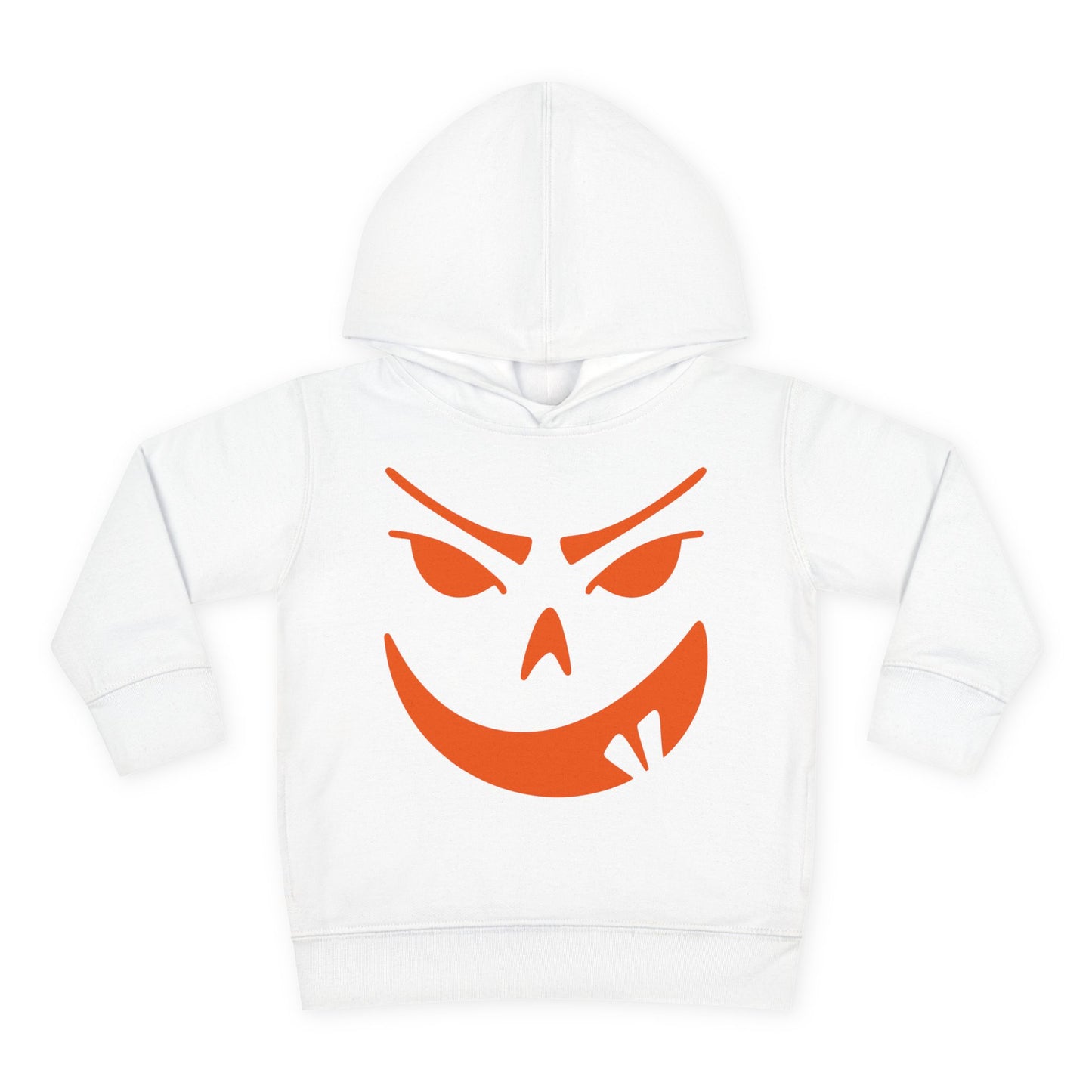 Goofy Grin Jack-O-Lantern Toddler Hoodie