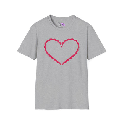 Heart 5 Adult Unisex Tshirt