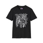 Floral Ribcage Adult Tshirt