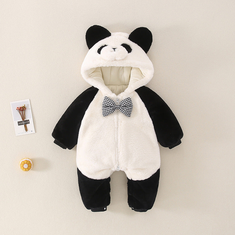 Cute Panda Baby Jumpsuit