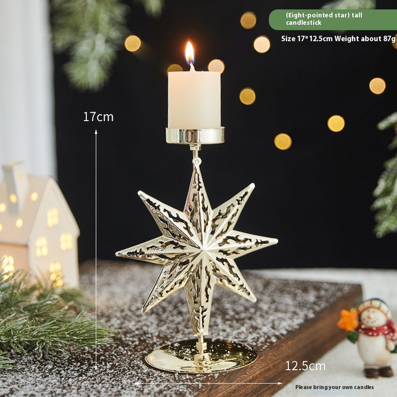 Christmas Metal Candle Stands