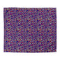Warped Purple Checkered Microfiber Duvet Cover