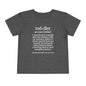 Funny Toddler Definition Toddler Tee