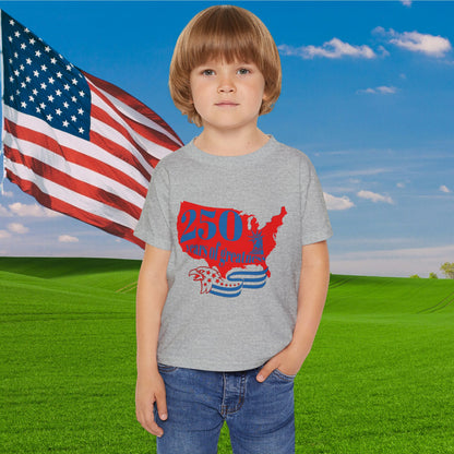 250 Years of Greatness  Heavy Cotton™ Toddler T-shirt