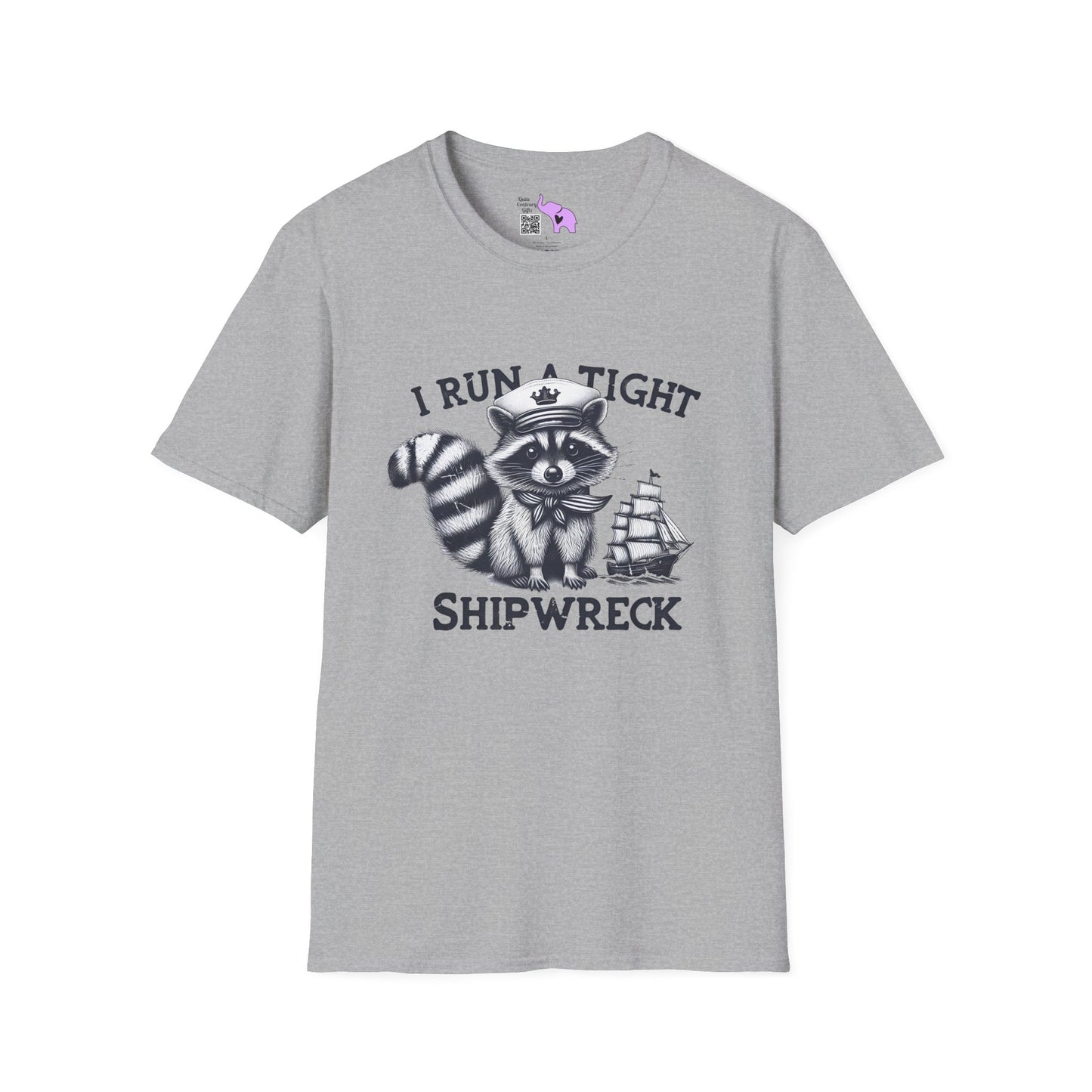 I Run A Tight Shipwreck Adult T-shirt