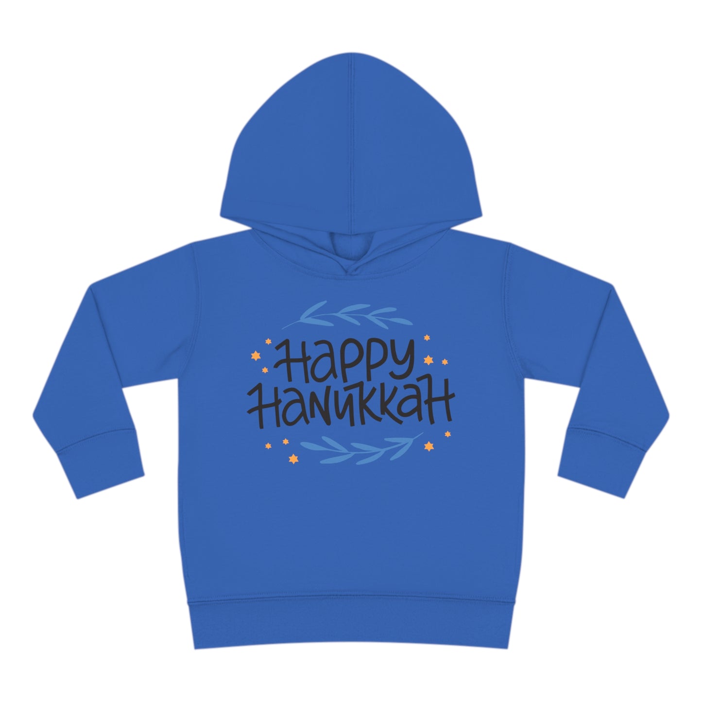 Happy Hanukkah 2 Toddler Pullover Fleece Hoodie