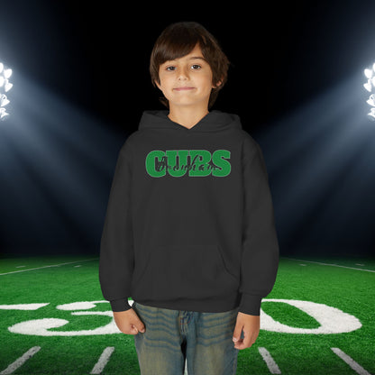 Brenham Cubs Double Text Youth Heavy Blend Hoodie