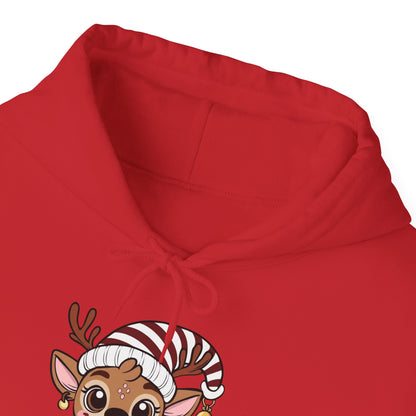 Santa's Little Deer Adult Heavy Blend™ Hoodie