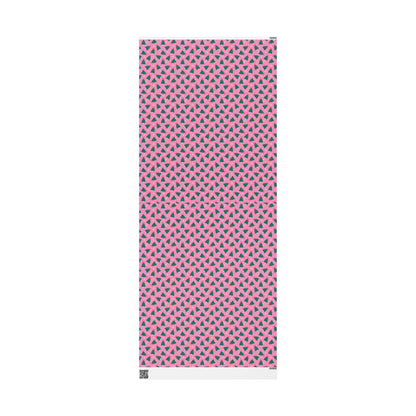 Jolly Pink Woods Wrapping Paper