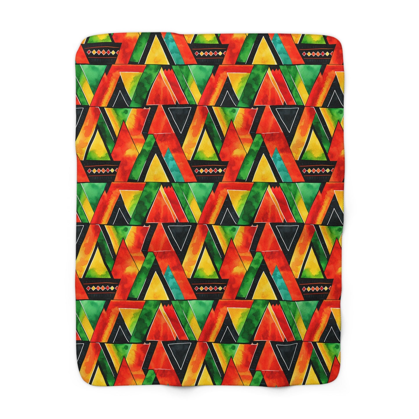 Abundance Vibes Sherpa Fleece Blanket
