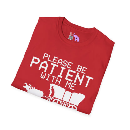 Please Be Patient With Me I'm From The 1900's (Oregon Trail) Adult T-shirt