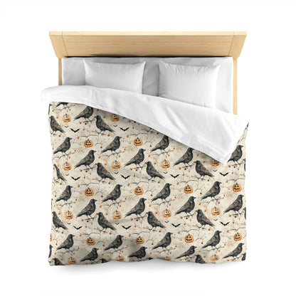 Crow & Gourd Microfiber Duvet Cover