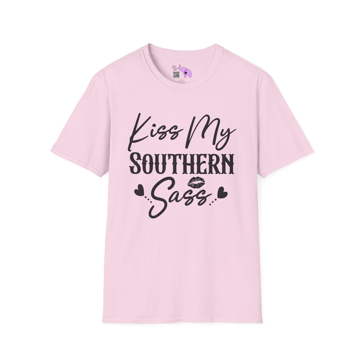 Kiss My Southern Sass Adult T-shirt