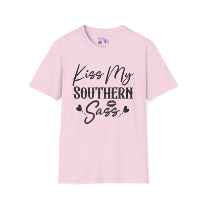 Kiss My Southern Sass Adult T-shirt