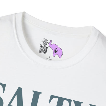Salty LIl' Beach Adult T-shirt