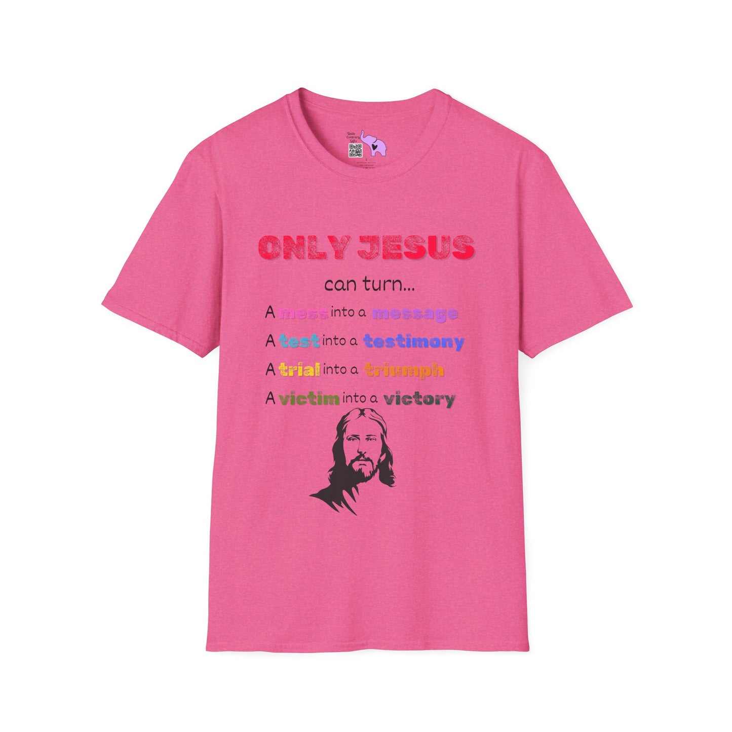 Only Jesus Adult T-shirt