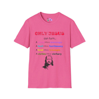 Only Jesus Adult T-shirt