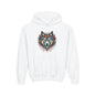 Colorful Wolf 2 Youth Hoodie