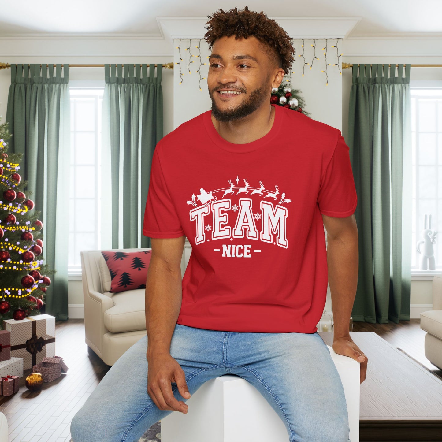 Team Nice Adult T-shirt