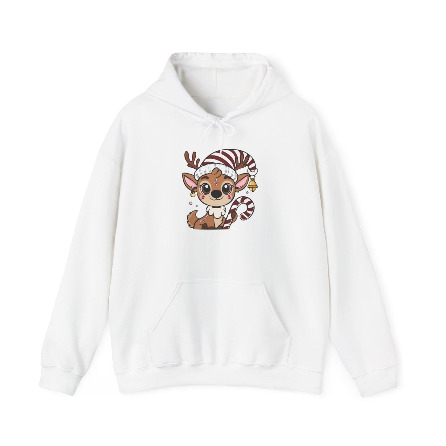 Santa's Little Deer Adult Heavy Blend™ Hoodie