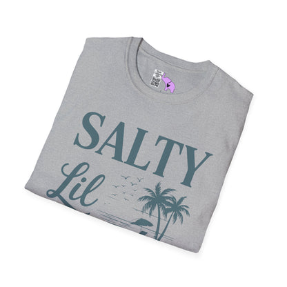 Salty LIl' Beach Adult T-shirt