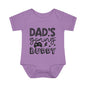 Dad's Gaming Buddy Baby Rib Bodysuit