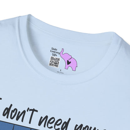 I Don't Need Your Attitude, I Brought My Own (Cow) Adult T-shirt