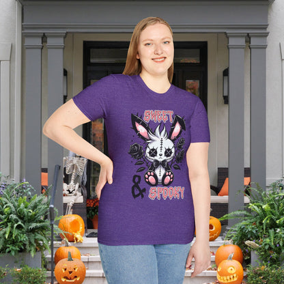Sweet & Spooky Voodoo Bunny Adult T-shirt