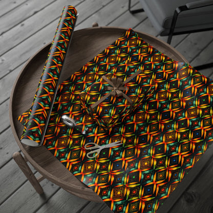 Legacy Lines Kwanzaa Wrapping Paper