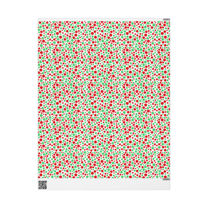 Merry Spots Wrapping Paper