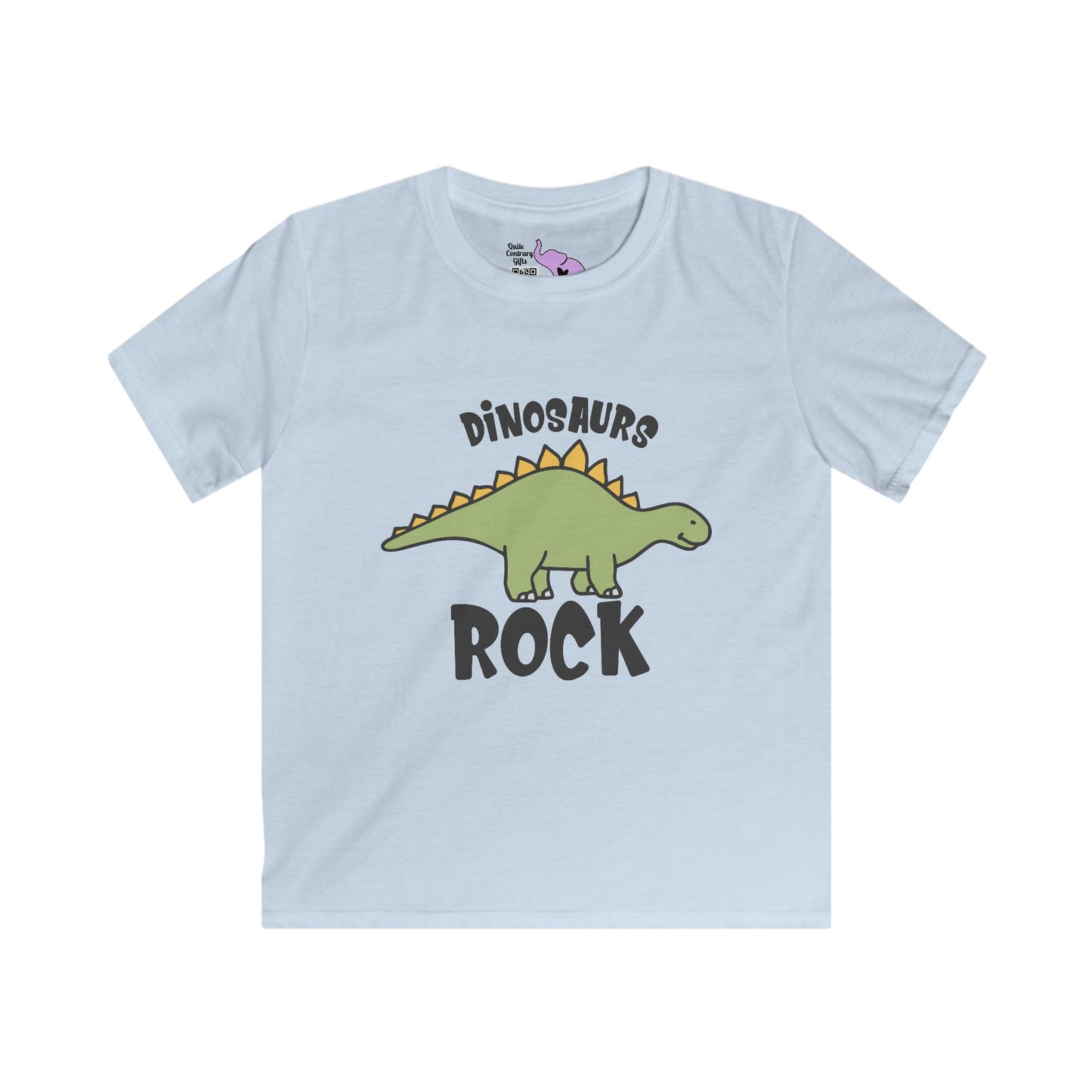Dinosaurs Rock Youth Softstyle Tee