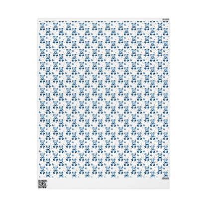 Blue Bear Hugs Gift Wrap for All Occasions